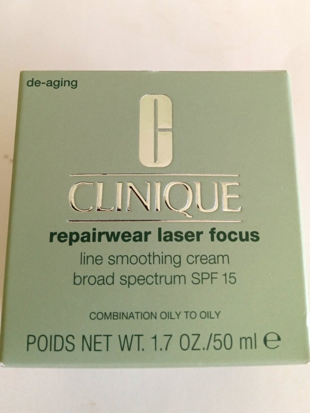 CLINIQUE - Repair Laser Focus Line Smoothing Cream SPF 15 - 50 ml
